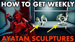 Warframe: How to get weekly Ayatan Sculptures