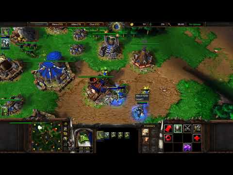 Warcraft 3 FARSEER vs HUMAN - 1v1 Northrend Ladder