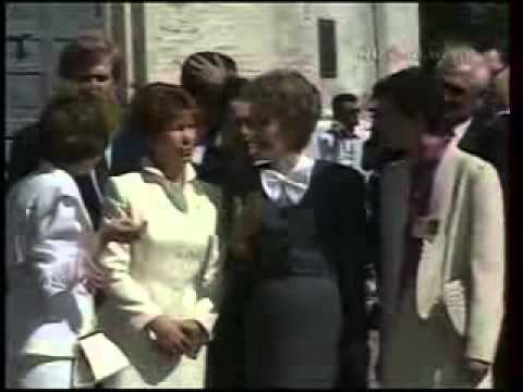 Нэнси Рейган и Раиса Горбачева 29 05 1988 ностальгия