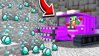 USING A BULLDOZER TO MINE DIAMONDS! *INSANE*