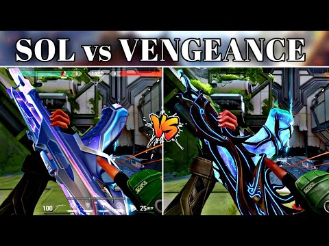 SENTINELS OF LIGHT Vandal VS GAIA'S VENGEANCE Vandal Comparison || Which One Is The Best Vandal Skin