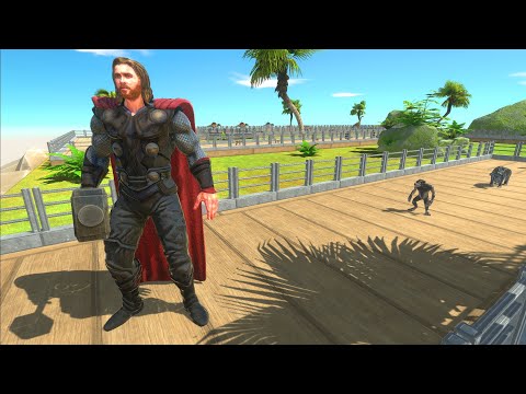 THOR OASIS DEATH RUN - Animal Revolt Battle Simulator