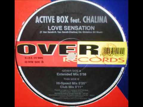 Active Box Feat. Chalina ‎– Love Sensation (Hi-Speed Mix) 1997