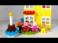 Creating An Epic Lego Duplo Peppa Pig Birthday House Playset With Relaxing ASMR Sounds
