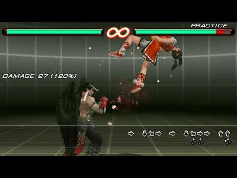 Devil Jin's (most difficult) MAX damage EWGF combo (WORLD RECORD) in Tekken 6