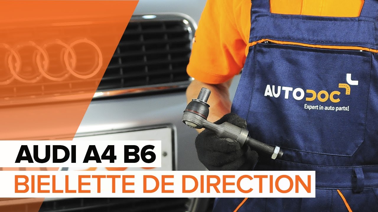 Comment changer : rotule de direction sur Audi A4 B6 - Guide de remplacement
