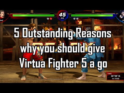5 reasons to play Virtua Fighter 5 on PS4