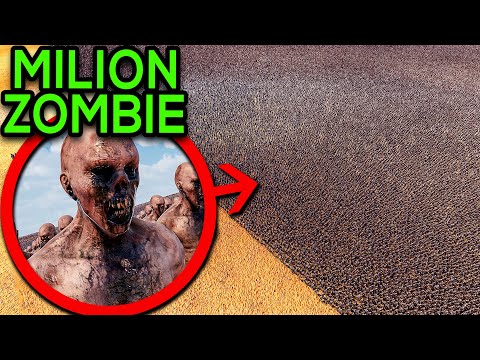 300 SPARTAN vs MILION ZOMBIE w ULTIMATE EPIC BATTLE SIMULATOR 2