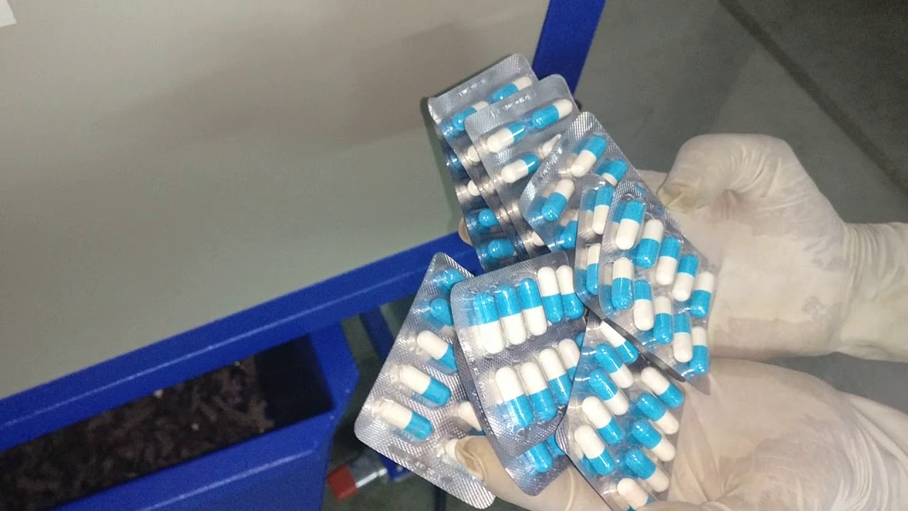Video of Pharma Waste Shredder