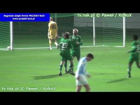 tv.nsk.pl 2011-10-12 MKS Świt Nowy Dwór Maz. - OKS 1945 Olsztyn 3-1 (2-1) Odong Obem 1-0