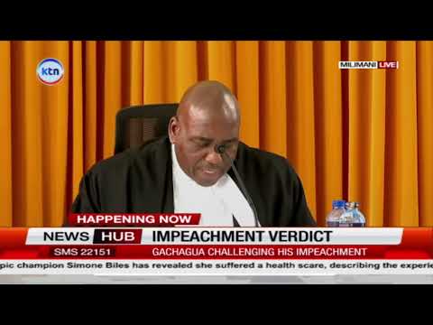 Gachagua's impeachment verdice (part 1)