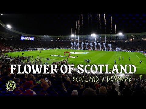 Flower of Scotland | Scotland v Denmark | Scotland National Anthem