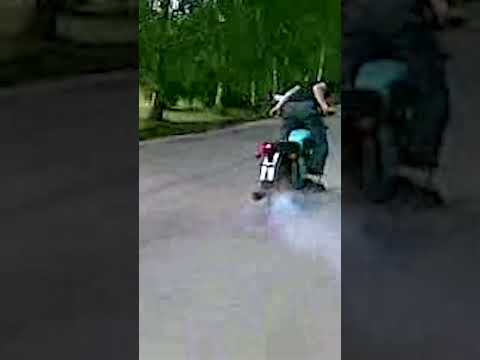 izh motorcycle drift