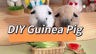 DIY Guinea pig out of pipe cleaners#diy #pipecleanercrafts #handmade #easycraft