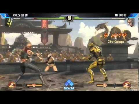 EVO 2013 - Mortal Kombat Winner's Finals - Crazy DJT 88 vs. My God 88