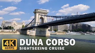 Budapest Duna Corso - Sightseeing Cruise [4K] [60FPS]
