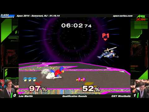 Apex 2014 - OXY Westballz vs Lee Martin - SSBM