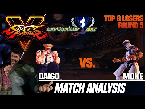 SFV Match Analysis: Capcom Cup 2017 TOP 8 - Daigo vs. Moke