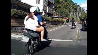 香腸攤前逆向（檢舉成功）