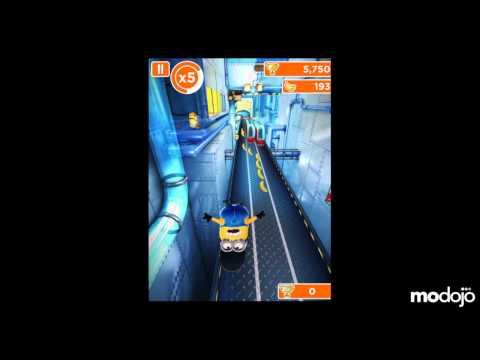 Despicable Me: Minion Rush Walkthrough Level 4 (iPhone/iPad) Part 1