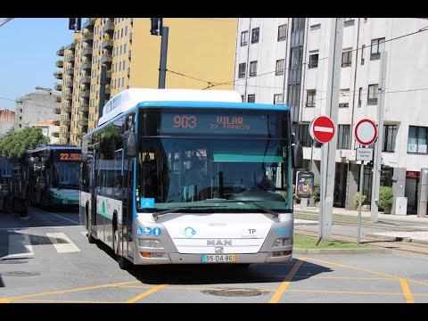 3236 STCP - MAN Lion's City NL313 CNG Caetano CityGold MAN 2K - Linha / Line 903 (parte / part 2)