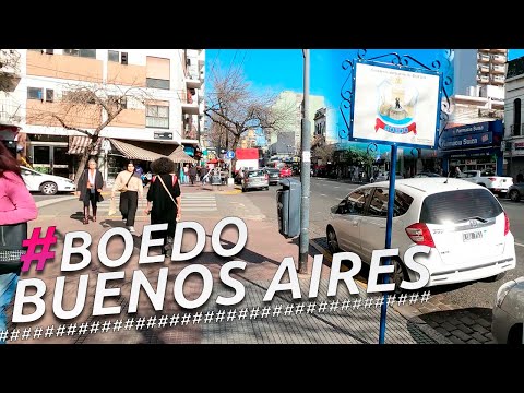 Recorriendo BOEDO | CIUDAD DE BUENOS AIRES | ARGENTINA | 4K Walking Tour VLOG
