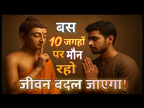 मौन की ताकत: बुद्ध की 10 सीख जो बदल देंगी आपकी जिंदगी || Buddha Story on Silence || Prerak katha