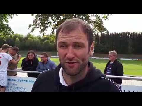 Marco Reifenscheidt, Trainer Sportfreunde Eisbachtal, nach dem 3:0 gegen Tarforst