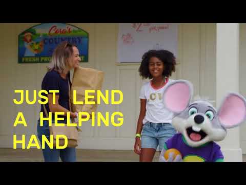 Lend a Helping Hand | Chuck E. Cheese Helping Song for Kids | Afternoon Fun Break