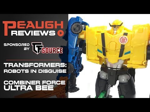 Video Review: Transformers: Robots in Disguise -  Combiner ULTRA BEE