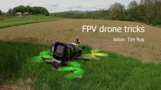 FPV drone tricks