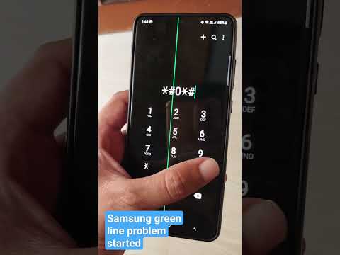 samsung s20 plus green line problem. Worst experience from #samsung