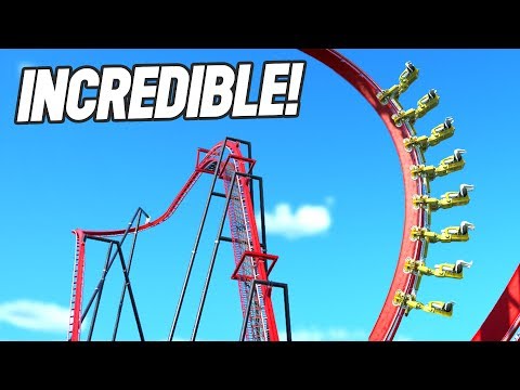 I Spent Almost Two Hours Building this Questionable Roller Coaster in Planet Coaster..
