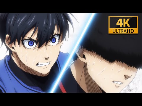 Team Z vs Team Y Full Match | 4K | Blue Lock Episode 4