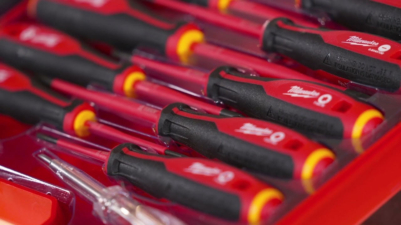 Викрутка з тригранною рукояткою ізольована VDE , SL 1,0х5,5х125мм ACC MILWAUKEE 4932478716