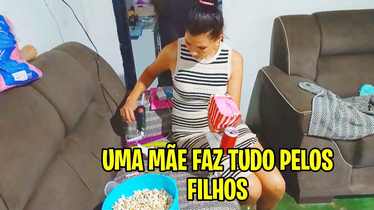UMA MÃE FAZ TUDO PELOS FILHOS/ ROTINA DE DONA DE CASA