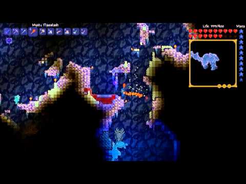 Terraria With Brian! Ep33 - Battling hard-mode intensity requires an iron skin!