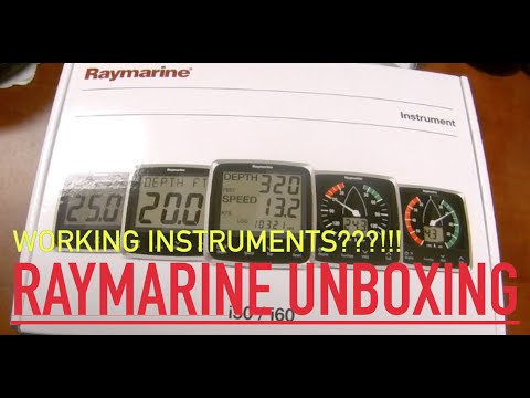 Ep38 Raymarine E70153 Sailing Instrument i50/i60 System Pack Unboxing, P1
