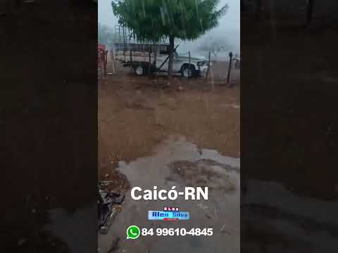 chuva no interior do RN em Caicó