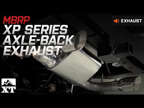 Jeep Wrangler (2007-2017 JK) MBRP XP Series Axle-Back Exhaust Sound Clip & Install