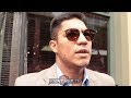 JESSIE VARGAS ON FIGHT WITH HUMBERTO SOTO "ONCE HIS DEVASTATING DEFEAT COMES HE MIGHT BE RETIRING"