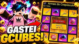 GASTANDO GCUBES NO BLOCKMAN GO BEDWARS !!