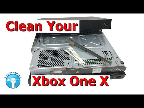 Xbox One X - Cleaning it the Right Way!
