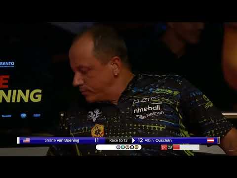 Shane Van Boening Horrible Miss Costs Him The Match | European Open Pool Championship Final