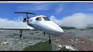 Embraer Phenom 100 pouso Aeroporto de São Paulo/Congonhas FSX