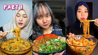 Download lagu Mie Ayam (Chicken Noodle)🍜🍗 | Tiktok Mukbang Compilation - Part 1 mp3