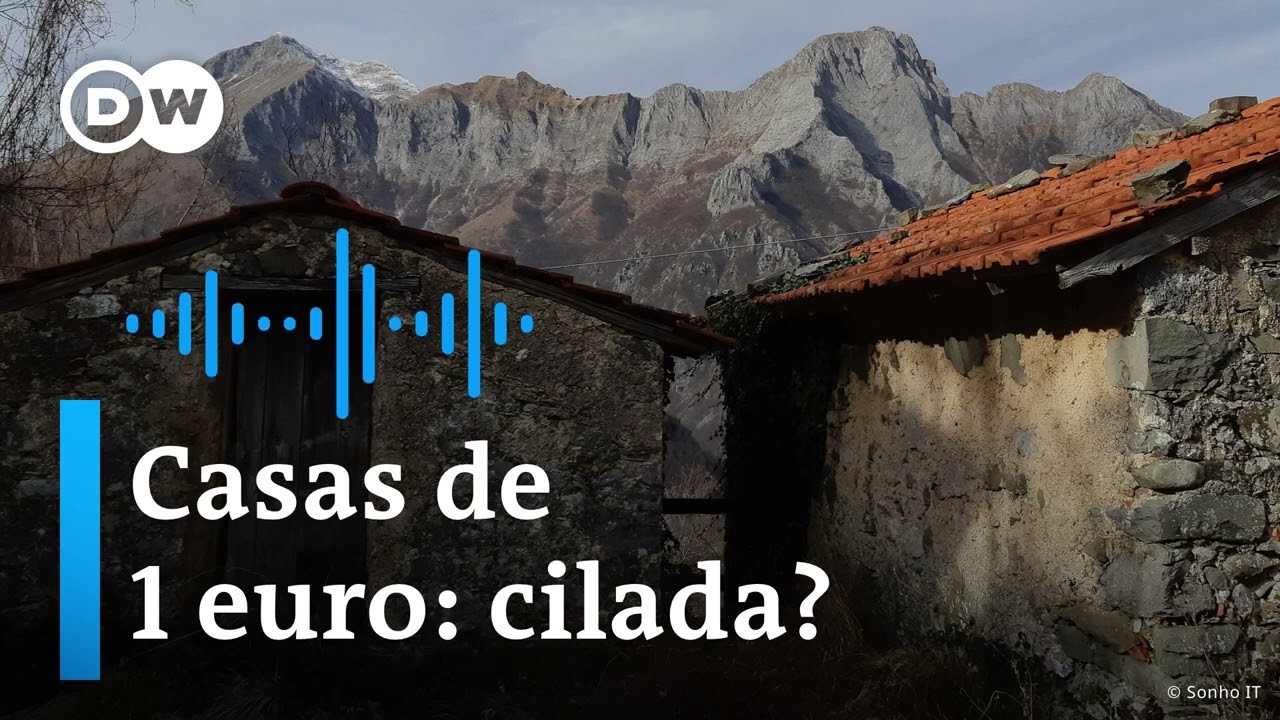 Brasileiros estão comprando casas de 1 euro na Itália | Podcast