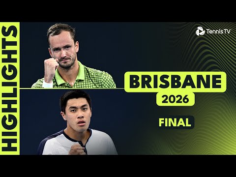 Daniil Medvedev vs Brandon Nakashima For The Title! 🏆 | Brisbane 2026 Final Highlights