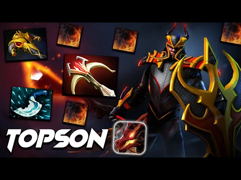 Topson Dragon Knight - Dota 2 Pro Gameplay [Watch & Learn]