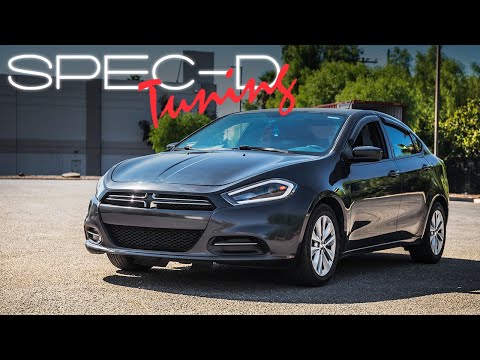 SPECDTUNING INSTALLATION VIDEO: 2013-2016 DODGE DART PROJECTOR HEADLIGHTS